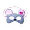 Low price popular party half face mask halloween mask