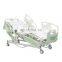MY-R004A China manufacturer adjustable height moving patient bed electric 3 functions hospital bed with I.V. pole