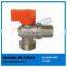 brass pex angle stop valve with easy to remove handle