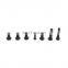 Stainless Steel/ Galvanized Shelf Industrial Use Button Headed Screw Bolts Hammer Bolts Stainless Steel,steel Cartons Case 10pcs
