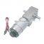 12v 24v Double shaft 555 DC Worm Gear Motor with Encoder 58mm gearbox