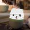 Hot selling bedside lamp soft silicone lamp baby nursery lamp breathing LED night light