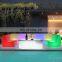 Plastic portable bar furniture illuminated led bar counter