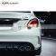2019 W205 C43 diffuser for C-class W205 sport 2014-2019 to C43 sedan style diffuser with oval exhaust tip for W205 diffuser