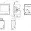 Sfere720 TFT display 3 phase ac 96x96mm multi-functional power line analysis