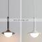 Modern Nordic style pendant light luxury iron master bedroom headboard small chandelier