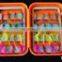 32/box Fly Box fishing MosquitoTrout BassTackle Flies Lures Dry Wet Lure bait