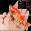 Amazon sell 3D uv hot printing  Multi section fish Bionic Jointed Fishing Lure 7 Sections Sinking Artificial Fish Lure
