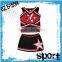 Hot sale custom sublimation fancy all star red cheerleading uniform