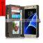 Manufacturer Wholesale Business Detachable Flip Wallet Leather Cell Phone Case with Card Holder For samsung galaxy s7