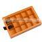 Empty wholesale 12 x 6 box gift package candles wedding packaging foldable waxed boxes with lids and stickers
