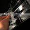 Custom clear transparent acrylic window bird feeder with drain hole