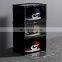 Shoe case acrylic display front clear transparent sneaker box shoe case storage box bins custom jordan plastic stackable