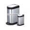 10L 40L Stainless Steel  Waste Bin  Bathroom Kitchen Modern Trash Cans  Household Soft Close Trash Can