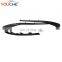 Front bumper splitter lip air canards for Mercedes CLA class W117 2017-2018 8 pcs/set ABS front splitter