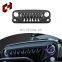Ch Plastic Car Grills Front Grille Mesh Front Car Grille Guard Center Honeycomb For Jeep Wrangler Jk 2007-2017