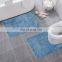 Wholesale solid color microfiber 2 pieces bathmat set