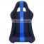 JBR1028 Low MOQ fabric cover for adult use universal sports style race car seat