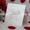 2016 Hot Sale Good Looking Simple Lace Ribbon Wedding Greeting Invitation Card
