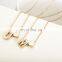 Custom Initial Letter Name Choker Necklace For Women Heart Pendant Jewelry