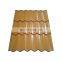 cheap14 gauge 18 gauge coffee brown zinc coated iron metal heat resistant galvanized corrugated bamboo steel roofing sheet