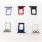 Mobile Phone Sim Cards For iPhone 12 Dual Sim Card Tray Slot Holder Adapter Cell Phone Spare Parts