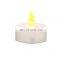 Wholesale Luxury Romantic Wedding Birthday stick Plastic Tealight flameless decor golden white Led  Candle