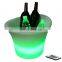 Champagne Wholesale LED Bucket 16 changing colors light up led ice bucket plastic ice buckets for party Wine Cooler