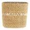 Supplier set of 3 woven basket planters in natural Seagrass Plant Basket Plant Holder Storage Basket Wholesale