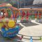 Shopping mall outdoor children games rides amusement park rail track train for sale