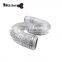 Aluminum foil high pressure aluminum flexible duct