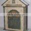 wooden post box