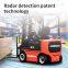 Radar forklift overspeed alarm Speed limiter speed real-time display safe driving audible and visual alarm two-speed setting