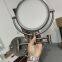 Customized bear-shaped mirror, luxury and unique-shaped creative smart mirror, bathroom LED makeup mirror, wall-mounted bathroom mirror
