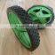 12x1.75 plastic rubber wheel for cutting gras machine use