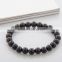 2016 Hot sales stainless steel adjustable fashion beads man bracelet for Christmas gift