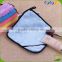 100% microfiber soft square makeup cleaning cloth