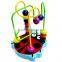 new product kids funny beads toy OEM preschool wooden mini beads toy for child EZ3024