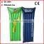 inflatable air mattress red color and logo printed for adults