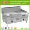 Commercial Counter Top Stainless Steel Gas Griddle,1/2 Flat&1/2 Grooved Plate,BN-750-2