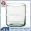 hot tall clear glass vase