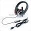 Fatory direct supplying new stylish headphone headset with mic