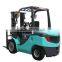 auto lift 3ton diesel china mechnical forklift for container bucket brick warehouse