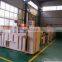 semi automatic good price corrugated cardboard stapling machine/carton box forming machine