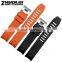 Hotsale 20|22mm new style waterproof rubber watch strap