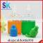 30ml clear rectangle plastic dropper bottle child tamperproof cap with press in tip