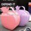 Manual simple design ladies apple pattern pu shoulder bag