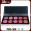 Wholesale cosmetic make up makeup mineral cream best pink natural blush