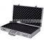 18.5" Aluminum Framed Locking Gun Pistol HandGun Lock Box Hard Storage Carry Case