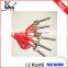 Tubular heater for plastic machines